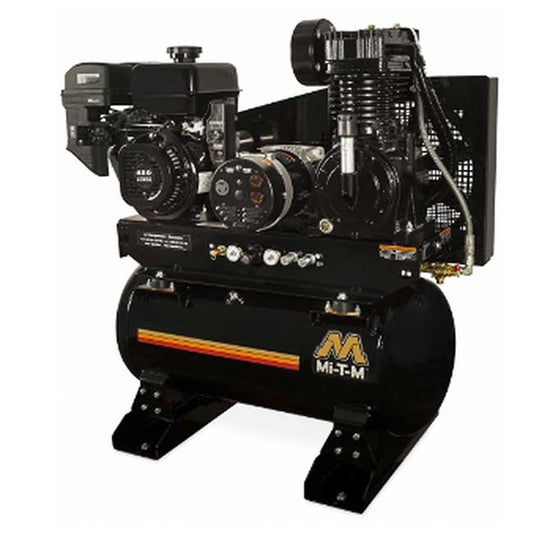 Mi-T-M AG2-SM14-30ME - 2 Stage Gas Motor, Welder/Generator/Air Compressor Combination