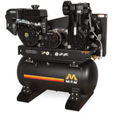 Mi-T-M Mi-T-M AG2-SM14-30ME - 30-Gallon Two Stage Gasoline Combination Air Compressor / Generator | Tire Equipment Supply