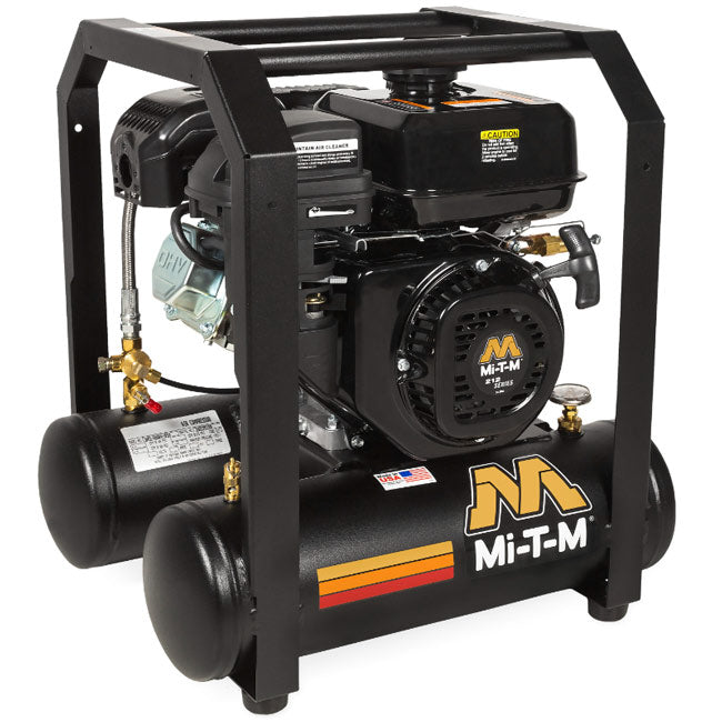 Mi-T-M Mi-T-M AM1-HM04-05M - 5-Gallon Single Stage Gasoline Air Compressor | Tire Equipment Supply