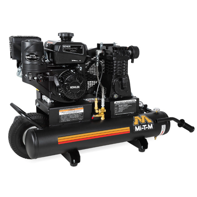 Mi-T-M Mi-T-M AM1-PK07-08M - 8-Gallon Single Stage Gasoline Air Compressor | Tire Equipment Supply