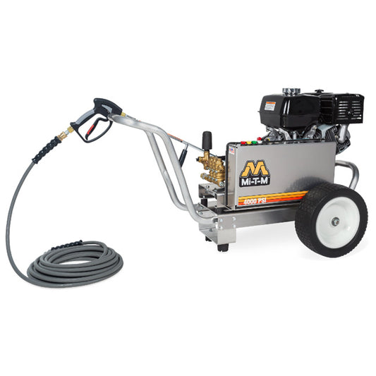 Mi-T-M Mi-T-M CBA-4004-1MCH - CBA Aluminum Series Gasoline Belt Drive Pressure Washer | Tire Equipment Supply