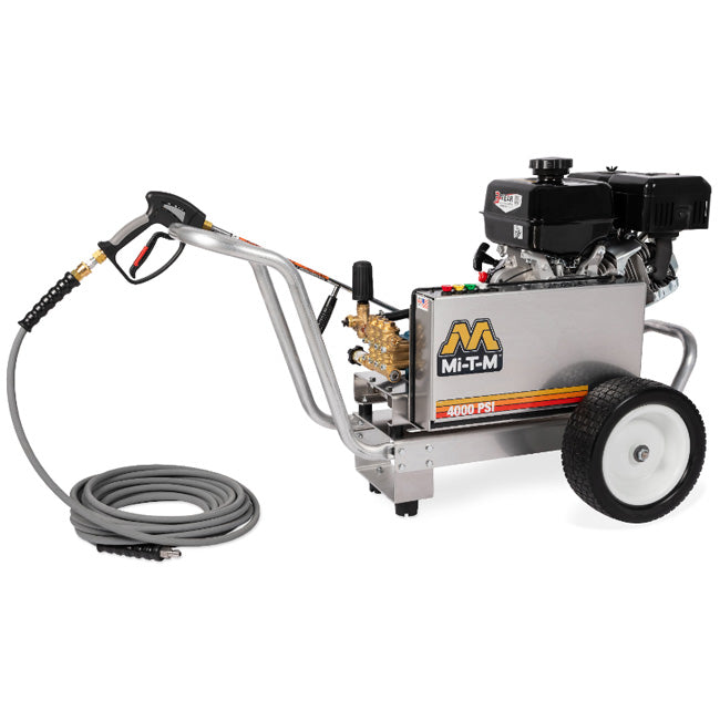 Mi-T-M Mi-T-M CBA-4004-1MCM - CBA Aluminum Series Gasoline Belt Drive Pressure Washer | Tire Equipment Supply