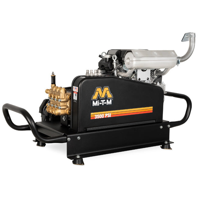 Mi-T-M Mi-T-M CTM-3508-H6G0M - CTM Series Gasoline Truck-Mount Belt Drive Pressure Washer | Tire Equipment Supply