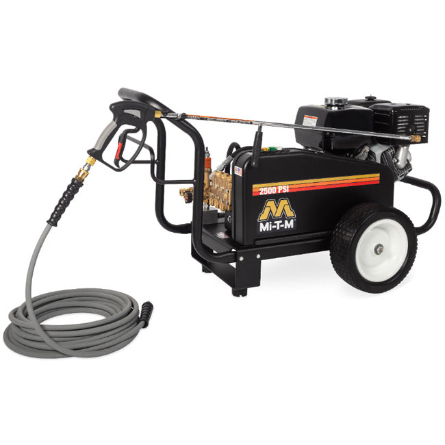 Mi-T-M Mi-T-M CW-2505-4MGH - CW Premium Series Gasoline Belt Drive Pressure Washer | Tire Equipment Supply