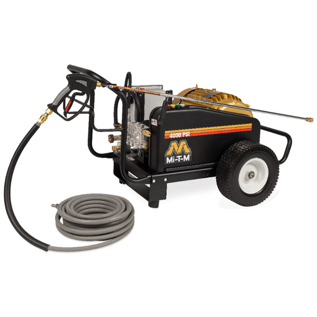 Mi-T-M Mi-T-M CW-4004-1ME3 - CW Premium Series Electric Belt Drive Pressure Washer | Tire Equipment Supply