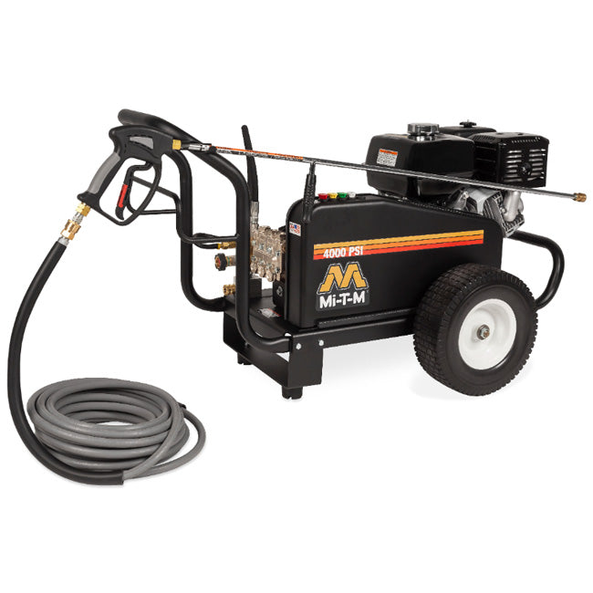 Mi-T-M Mi-T-M CW-4004-5MGH - CW Premium Series Gasoline Belt Drive Pressure Washer | Tire Equipment Supply