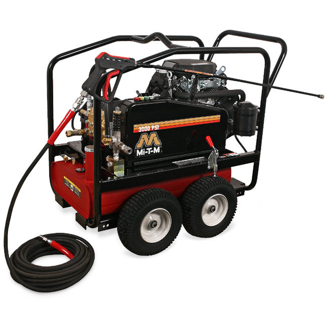 Mi-T-M Mi-T-M CWC-3008-4MGH - CWC Premium Series Gasoline Belt Drive Pressure Washer | Tire Equipment Supply