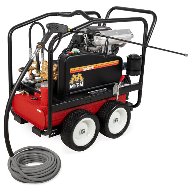 Mi-T-M Mi-T-M CWC-5004-4MAH - CWC Premium Series Gasoline Belt Drive Pressure Washer | Tire Equipment Supply