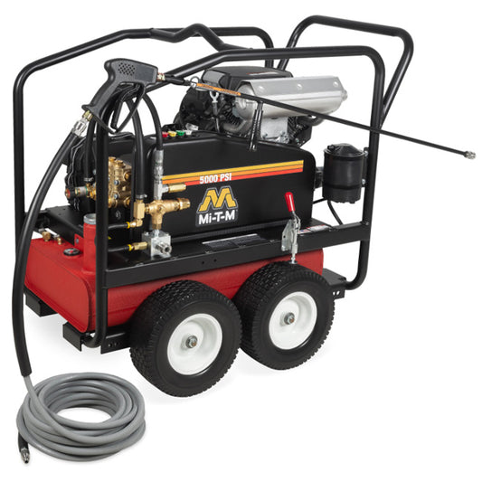 Mi-T-M Mi-T-M CWC-5004-4MAM - CWC Premium Series Gasoline Belt Drive Pressure Washer | Tire Equipment Supply