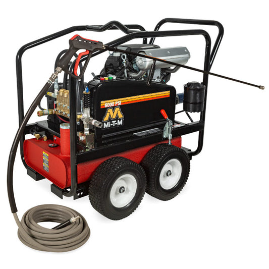 Mi-T-M Mi-T-M CWC-6004-4MGH - CWC Premium Series Gasoline Belt Drive Pressure Washer | Tire Equipment Supply