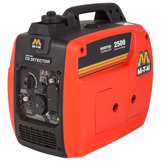 Mi-T-M Mi-T-M GEN-2500-IMM1 - 2500-Watt Gasoline Inverter Residential Generator | Tire Equipment Supply