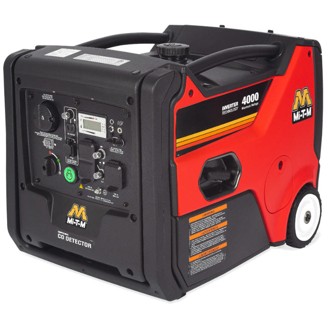 Mi-T-M Mi-T-M GEN-4000-IMM1E - 4000-Watt Gasoline Inverter Residential Generator | Tire Equipment Supply