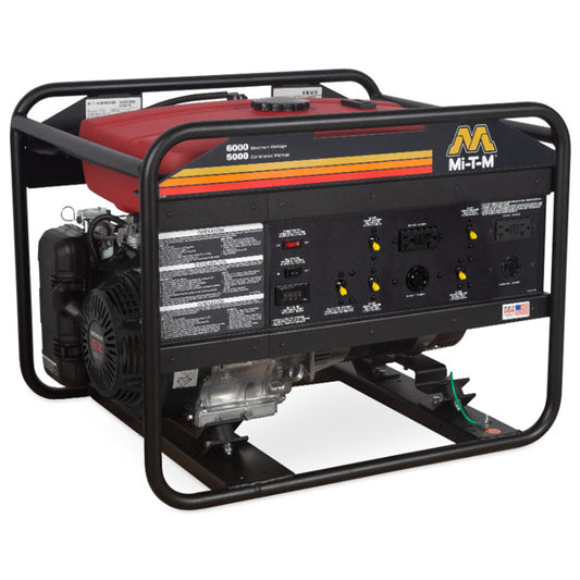 Mi-T-M Mi-T-M GEN-6000-0MH0 - 6000-Watt Gasoline Generator Generator | Tire Equipment Supply