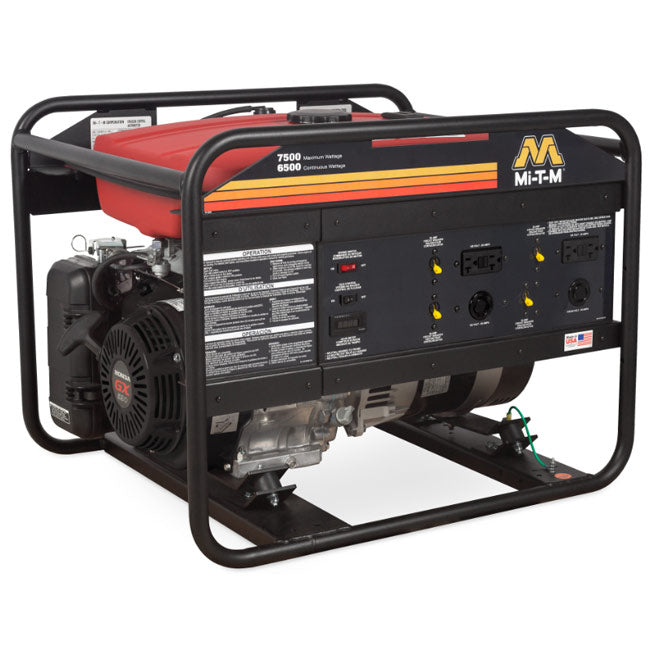 Mi-T-M Mi-T-M GEN-7500-0MH0 - 7500-Watt Gasoline Generator Generator | Tire Equipment Supply