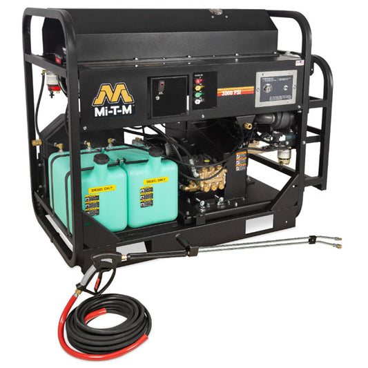 Mi-T-M Mi-T-M HS-3006-0MDK - HS Series Diesel Belt Drive Pressure Washer | Tire Equipment Supply