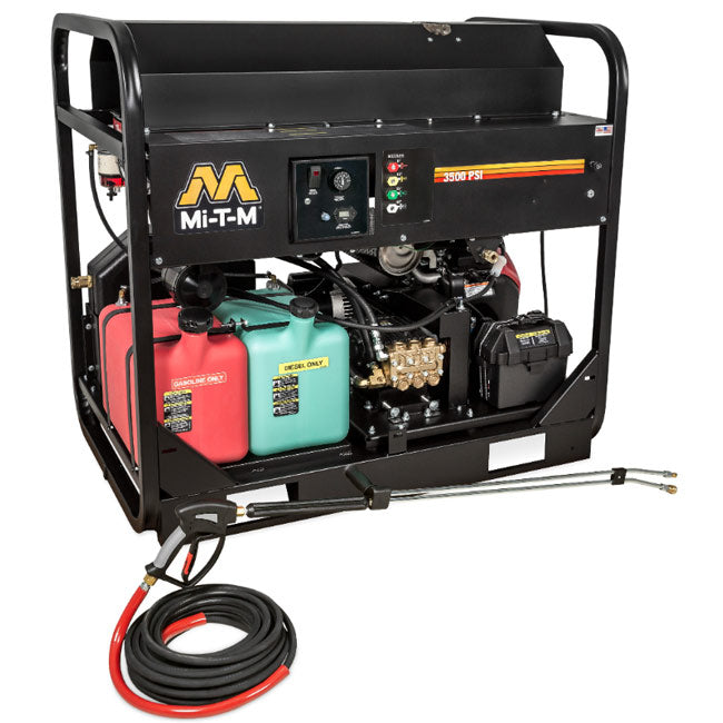 Mi-T-M Mi-T-M HS-3506-1MGH - HS Series Gasoline Belt Drive Pressure Washer | Tire Equipment Supply