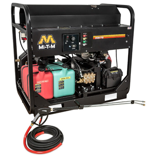 Mi-T-M Mi-T-M HS-3506-1MGH - HS Series Gasoline Belt Drive Pressure Washer | Tire Equipment Supply