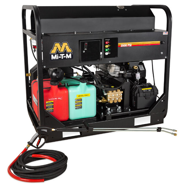 Mi-T-M Mi-T-M HS-3506-1MGK - HS Series Gasoline Belt Drive Pressure Washer | Tire Equipment Supply