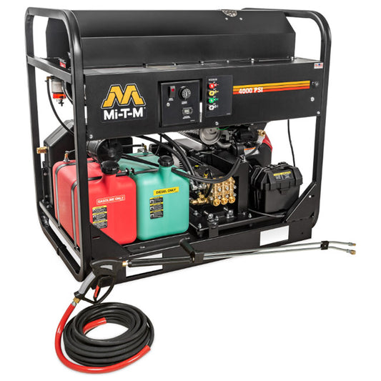 Mi-T-M Mi-T-M HS-4004-1MAH - HS Series Gasoline Belt Drive Pressure Washer | Tire Equipment Supply