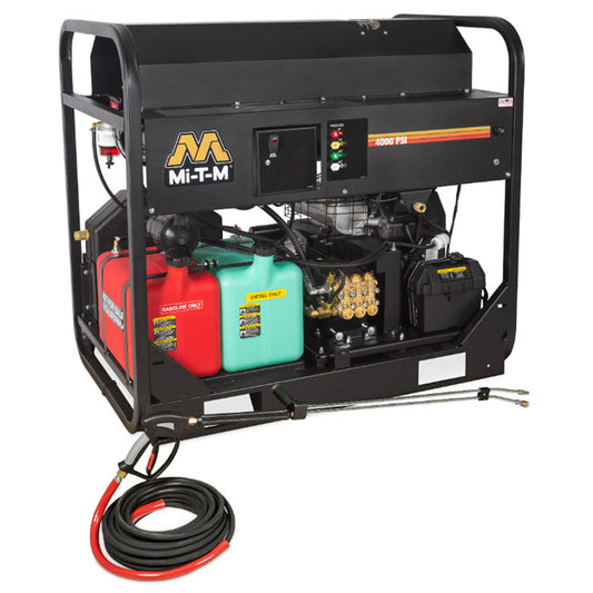 Mi-T-M Mi-T-M HS-4004-1MAK - HS Series Gasoline Belt Drive Pressure Washer | Tire Equipment Supply