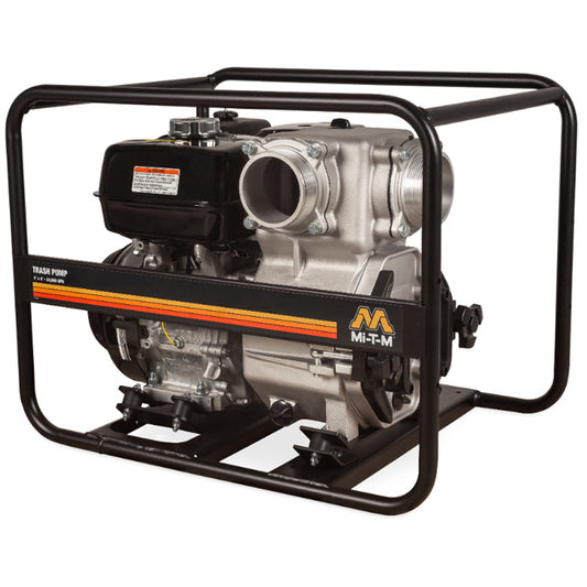 Mi-T-M Mi-T-M WTP-T04-0MGH - Trash Pump 4-Inch Water Pump | Tire Equipment Supply