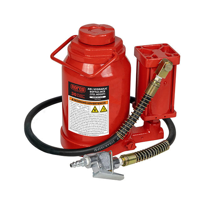 Norco_Lifting 76330 – 30 Ton Capacity Standard Height Air Operated Hydraulic Bottle Jack