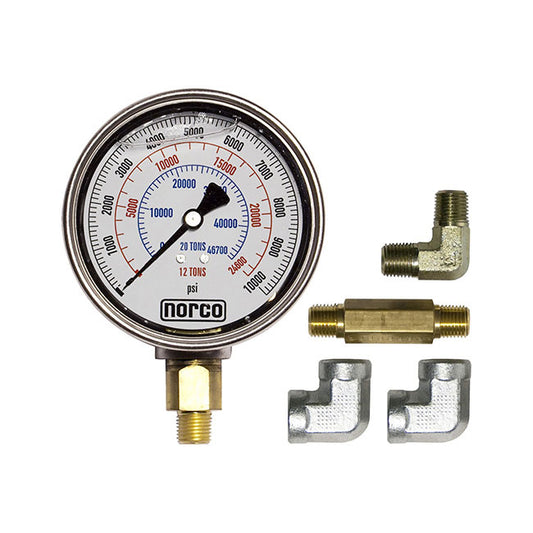 Norco_Lifting 78021 – Hydraulic Gauge with Fittings