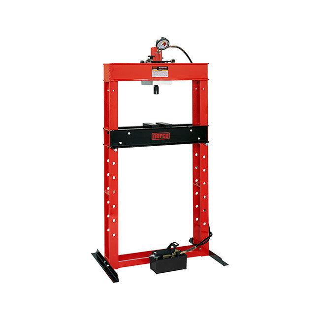 Norco_Lifting 78024 – 25 Ton Capacity Air / Hydraulic Pump Operated Shop Press