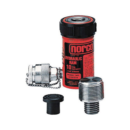 Norco_Lifting 910027A – 10 Ton Capacity Short Cylinder with Adapter