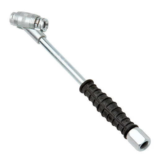 Twin Clip-On Tyre Valve Connector, Female Thread Rp 1/4, Open End