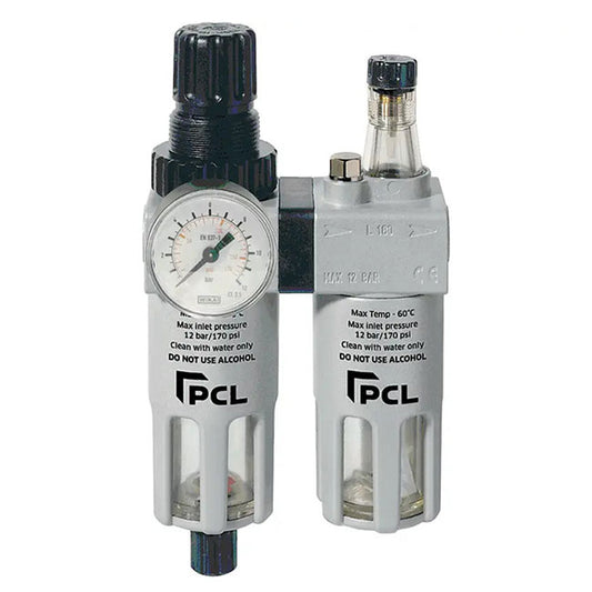 PCL Tire Inflation ATCFRL6 Filter-Regulator-Lubricator, 1/4 in. NPT