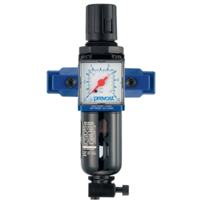 Prevost ALTO - Filter-Regulator (gauge Included) With Wall Bracket And Pipe Adapters