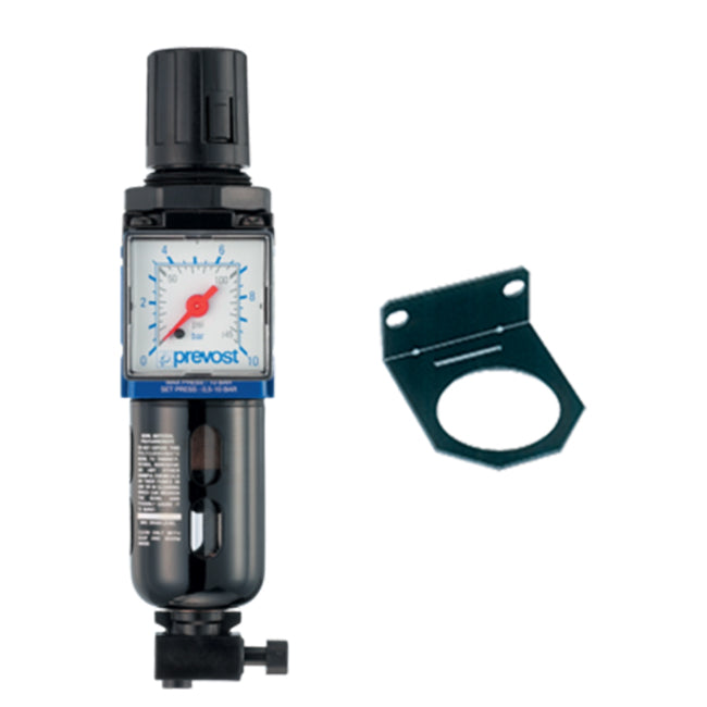 Prevost ALTO - Filter-Regulator (gauge Included) With Wall Bracket