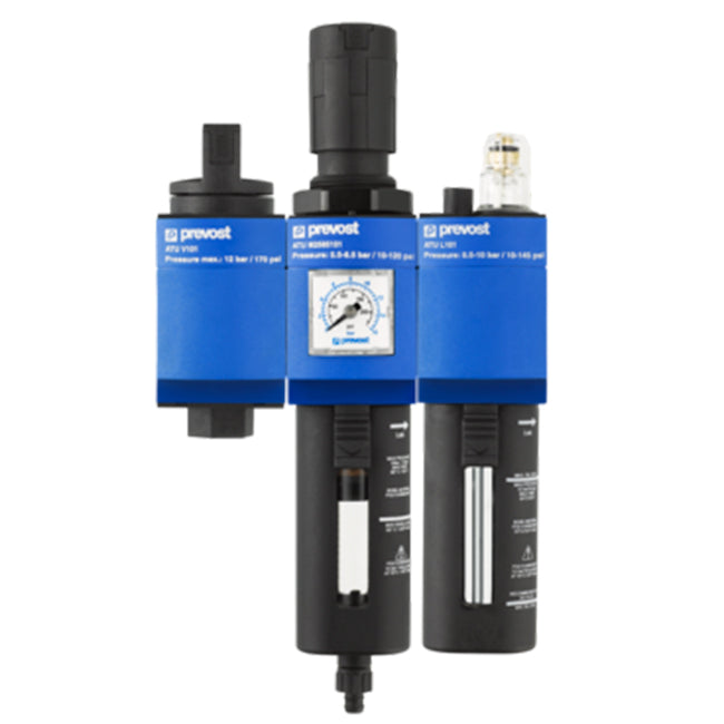 Prevost Filter-Regulator With Manual Valve - 3 Units