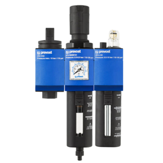Prevost Filter-Regulator With Manual Valve - 3 Units