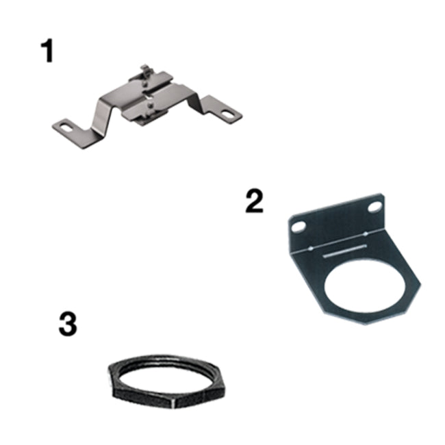 Prevost Wall Mountings For One Unit 1/8 in. FNPT And 1/4 in. FNPT