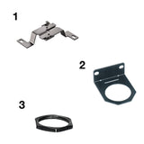 Prevost Wall Mountings For One Unit 3/8 in. FNPT And 1/2 in. FNPT