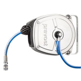 Prevost Water Closed Hose Reels - DSF/I Series - 304 Stainless Steel - Polyurethane Hose With Ether Base