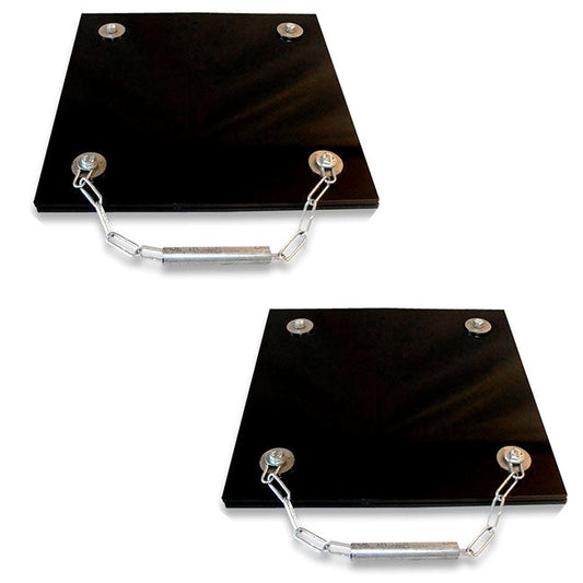 QSP 20-407GP Pair of Wheel Alignment Rear slip grease plates - 20-407GP