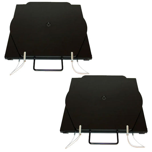 QSP 25-131 Medium-Duty Turnplates with handles - 25-131