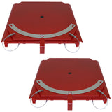 QSP 25-24-P Pair of Wheel Alignment Heavy-Duty Truck Turnplates with POINTER - 25-24-P