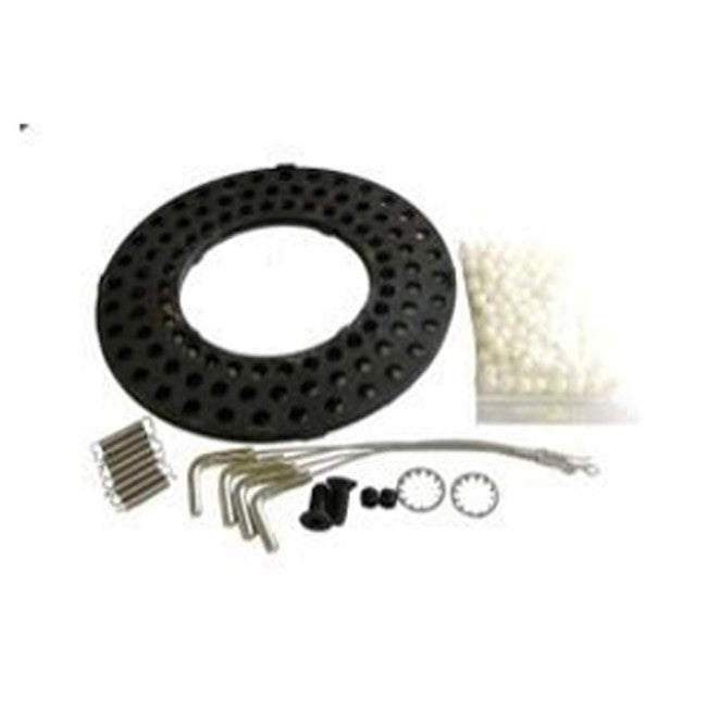QSP 41-11-HD Stainless Steel HEAVY DUTY Turn Plate Repair Kit includes: (188) 1/2 Acetal balls, (2) internal washers, (8) SS springs, (2) SS top screws, (2) SS bottom set screws, (2) HD retainers, (4) lock pins replacement part