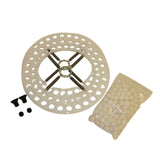 QSP 41-11-MD-H Stainless Steel MEDIUM DUTY Turnplate Repair Kit includes: (120) 1/2 Acetal balls, (2) internal washers, (8) SS springs, (2) SS top screws, (2) SS bottom set screws, (2) MD retainers replacement part