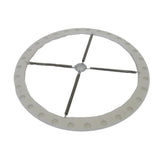 QSP 41-48-S D/RL Rack Rear Retainer (single row) Assembled SSRear retainer (single row), 15-3/4" Dia., 9/16" bearing replacement part