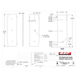 QSP 51-123 Rear Slip Plate Top - Rotary ARO123 replacement part