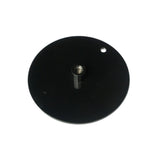 QSP 51-1754 6.5" Round Mild Steel Slide (Black) Fits QSP & Hunter Plates replacement part
