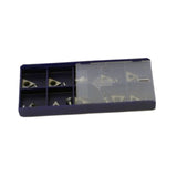 QSP 7681 Positive Rake Bit 10 Pack 30 degree nose radius Ammco OEM #7681, Performance OEM #8711, Hunter OEM # 221-538-3 (BL500, BL501) replacement part