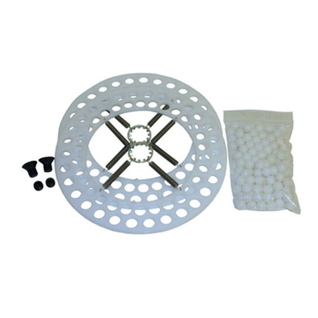 QSP CH-11-MD-H Carbon MEDIUM DUTY Turn Plate Repair Kit includes: (120) 1/2" Acetal balls, (2) zinc internal washers, (8) carbon springs, (2) carbon top screws, (2) carbon bottom set screws, (2) MD retainers replacement part