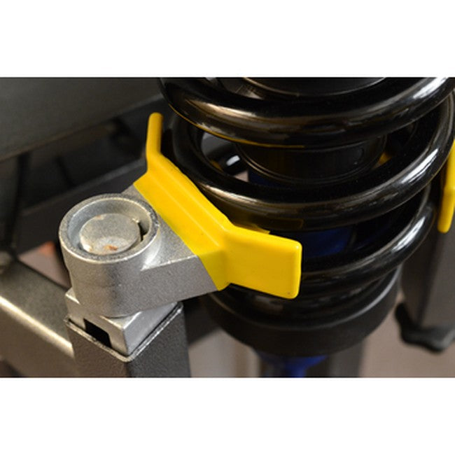QSP DB-8000-XL The DB-8000-XL is an air operated strut compressor designed to help safely remove the spring coil of a vehicle's strut assembly. Air Operated Strut Compressor - With Stand, with (2) 5" pneumatic cylinders. Est. Shipping Weight 295 lbs replacement part