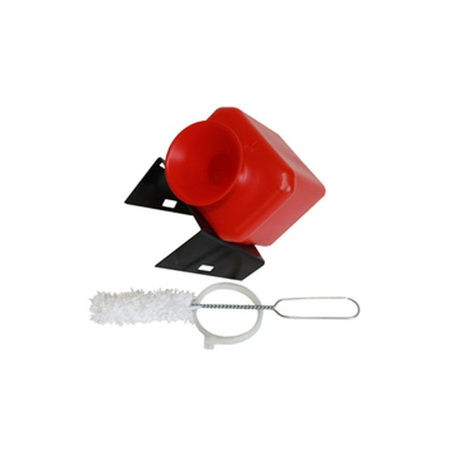 QSP LB-100 Bucket, mounting bracket, swab and zip tie for easy mounting on any tire changer replacement part